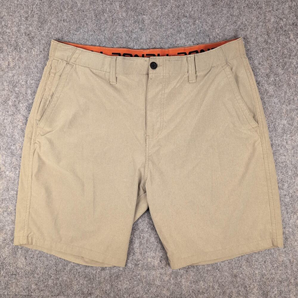 Denali Shorts Mens 40 Beige Chino Stretch Lightweight Casual Summer Outdoor